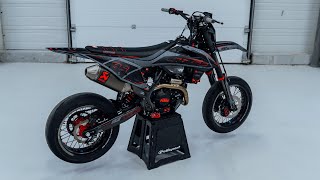 KTM 450 EXC SUPERMOTO by Kutvek  4K [upl. by Roque]