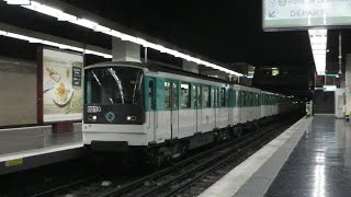 Paris Métro 3  Gallieni [upl. by Deppy]