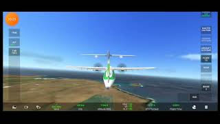 Full flight on Binter atr 72600 from Santa Maria Airport to Ponta Delgada Joao Paulo II airport [upl. by Reginald]