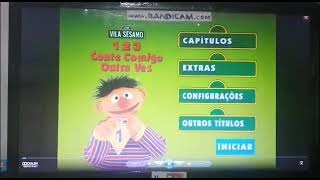 Vila Sésamo 123 Conte Comigo Outra Vez 2004 DVD Menu [upl. by Pettit]