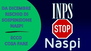 NASPI BLOCCATA  ECCO COSA FARE [upl. by Ameen]