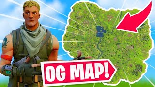 Fortnite Live Gold To Unreal intense game OG MAP IS BACK RELOAD [upl. by Eeniffar]