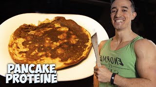 Recette pancake protéiné pour le petit déjeuner  simple et rapide [upl. by Edwards]