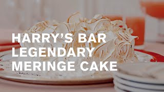 Harrys Bar Vanilla Meringue Cake recipe from Cipriani [upl. by Ahseal]