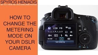 How to Change the Metering Mode on Your DSLR Camera  Understanding The Camera Meter Pt3 [upl. by Trebleht]