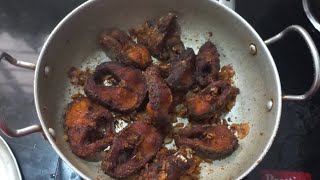 Korameenu fish fry  కొరమీను చేపల వేపుడు  MURREL FISH FRY  QUICK AND EASY FISH FRY  viral meen [upl. by Ecarret332]