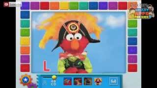 Sesame Street Elmo Loves ABCs Part 1  fun alphabet video for kids  Ellie [upl. by Llerrem]