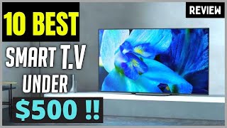 Best 4K TVs Under 500 of 2024  Best 555043inch TV Under 500  4K HDR OLED QLED TVs Review [upl. by Zurheide]