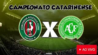 CONCORDIA X CHAPECOENSE  AO VIVO E GRÁTIS  CAMPEONATO CATARINENSE [upl. by Furgeson351]