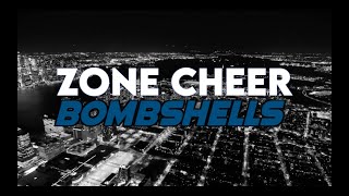 Zone Cheer AllStars Bombshells 20232024 [upl. by Berck]