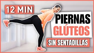 PIERNAS TONIFICADAS Y GLÚTEOS GRANDES SIN SENTADILLAS  AUMENTAR GLÚTEOS Y CADERAS en CASA [upl. by Ativla]