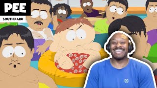 SOUTH PARK  Pee REACTION Season 13 Ep 14  In My Water Park [upl. by Cherida]