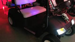 Ezgo txt golf cart with reverse lights [upl. by Gnek]