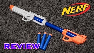 REVIEW Nerf Elite Blowdart Blaster  TACTICAL BLOWING [upl. by Kariv]