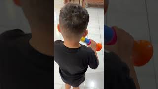 Abang Prank Adek pakai trompet guys 🤣 prank lucu ngakak shorts fyp [upl. by Brocky]