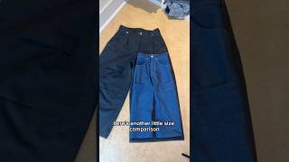 Smallest BAGGY JEANS ever [upl. by Trevorr]