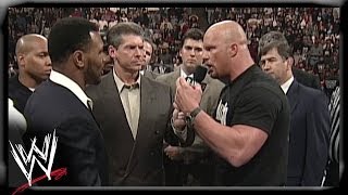 Tyson and Austin brawl on Raw WWE Raw [upl. by Eiralam]