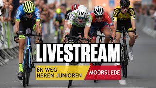 Livestream  BK Wielrennen voor Heren Junioren [upl. by Gui]