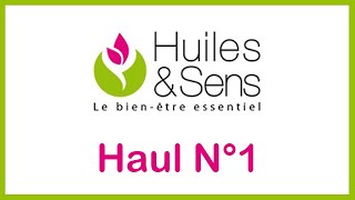 🛍 Haul quotHuiles et sensquot N°1 🛍 [upl. by Telimay]