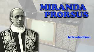 INTRO Miranda Prorsus On Motion Pictures Radio and Television [upl. by Suoirtemed]