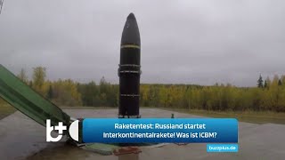 Krieg droht Ukraine Russland hat Interkontinentalrakete abgefeuert Was ist eine ICBM [upl. by Deanna]