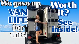 We Gave Up Van Life For This Was It Worth It See Inside [upl. by Zeiger136]