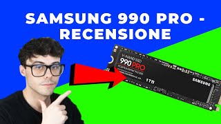 SAMSUNG 990 PRO  RECENSIONE IN 1 MINUTO [upl. by Alenairam]