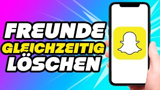 So löschen Sie mehrere Snapchat Freunde gleichzeitig 2024 [upl. by Hassadah]