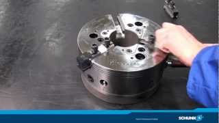 SCHUNK ROTA THW plus  Wartung des Drehfutters Zerlegen [upl. by Tempest]