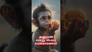 அனுமன் என்று பெயர் வரக்காரணம் hanuman anuman indira ram facts history tamil history [upl. by Ylloh890]