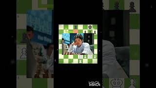 Hikaru nakamura brilliancy🥶💥 chess brilliantmove chessstrategies knightxedit sacrifice [upl. by Buffo956]