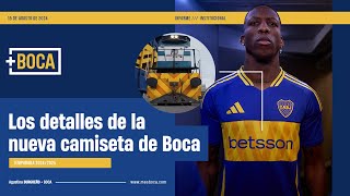 ¿POR QUÉ RAYAS EN LA FRANJA AMARILLA  Todos los detalles de la Nueva Camiseta de Boca [upl. by Otho]