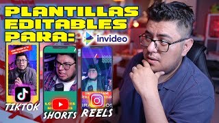 Plantillas para TIKTOK SHORTS REELS  EL MEJOR EDITOR DE VIDEO ONLINE [upl. by Norval]