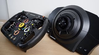 How to mount racing wheel on Thrustmaster T300 RS Servo Base [upl. by Raybin640]