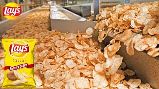 Lays Chips Factory  How Fresh Potato Chips Are Made [upl. by Adnertal196]