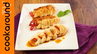 Involtini di pollo ai peperoni  Ricetta sfiziosa [upl. by Yl]