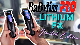 Babyliss Pro Lithium FX Limited Edition ∫ UNBOX amp REVIEW [upl. by Yesima]