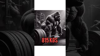 Gorilla deadlift facts deadlift silverback strength shorts [upl. by Pulling]