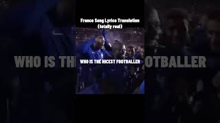 France song lyrics translation treding [upl. by Nomael124]