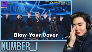 Numberi  Blow Your Cover CDTVライブ！ライブ  REACTION [upl. by Enaled]