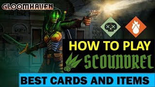 HOW TO PLAY THE SCOUNDREL BEST CARDS ITEMS AND MORE [upl. by Adyeren]