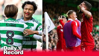 Celtic 2 Aberdeen 2  Top of the table clash ends in pulsating draw after Dons secondhalf comeback [upl. by Ezzo]