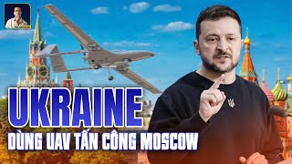 DÙNG UAV TẤN CÔNG MOSCOW UKRAINE TẤT TAY Ở THẾ CHÂN TƯỜNG  BLV Anh Quân Discovery  nga ukraine [upl. by Neukam]