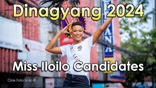 Iloilo City  Dinagyang 2024 Opening Salvo  Miss Iloilo 2024 Candidates Parade [upl. by Kaule]