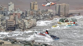 9 minutes ago Chaos in Spain Half the city in Mallorca was swept into the sea by a storm [upl. by Araht]