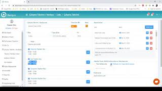 Berqun Çalışma Takvimi İzin ve Mesai Ayarları [upl. by Iramat]