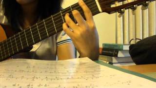 Yue Liang Dai Biao Wo De Xin Fingerstyle Guitar [upl. by Gerlac]