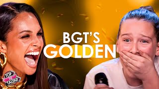 10 Year Old Singer SHOCKS With Original Song  BGT Golden Buzzer Audition [upl. by Ojahtnamas]