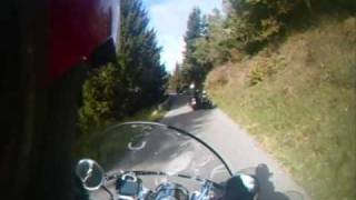 Riding Ural Sidecar through the alps [upl. by Ahsimed6]