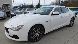 2014 Maserati Ghibli S Q4 Start Up Test Drive Exhaust and In Depth Review [upl. by Josiah]